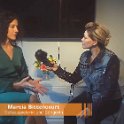 Marcia Bittencourt wird von Hanni Bergesch interviewt